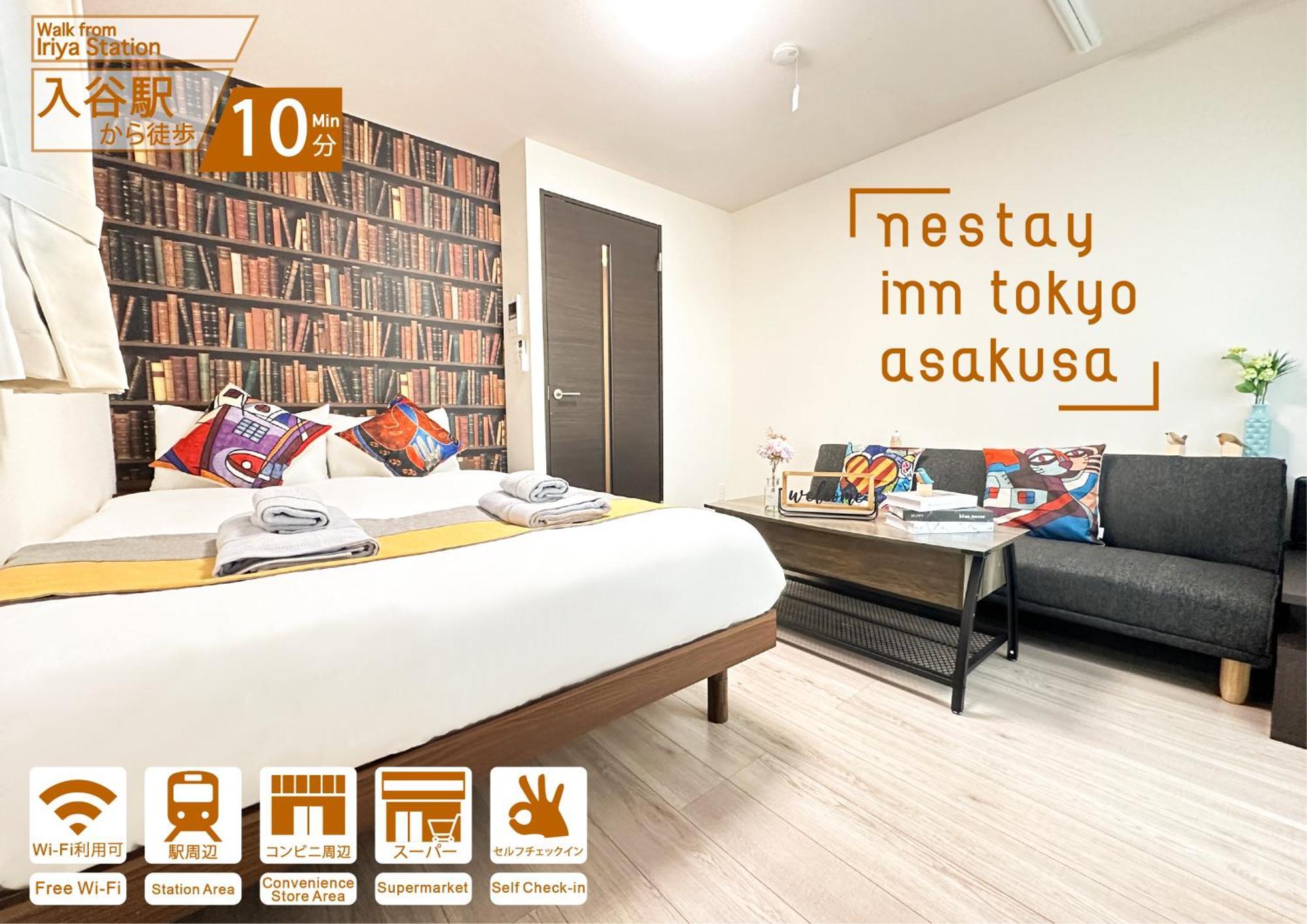 Nestay Inn Tokyo Asakusa Buitenkant foto